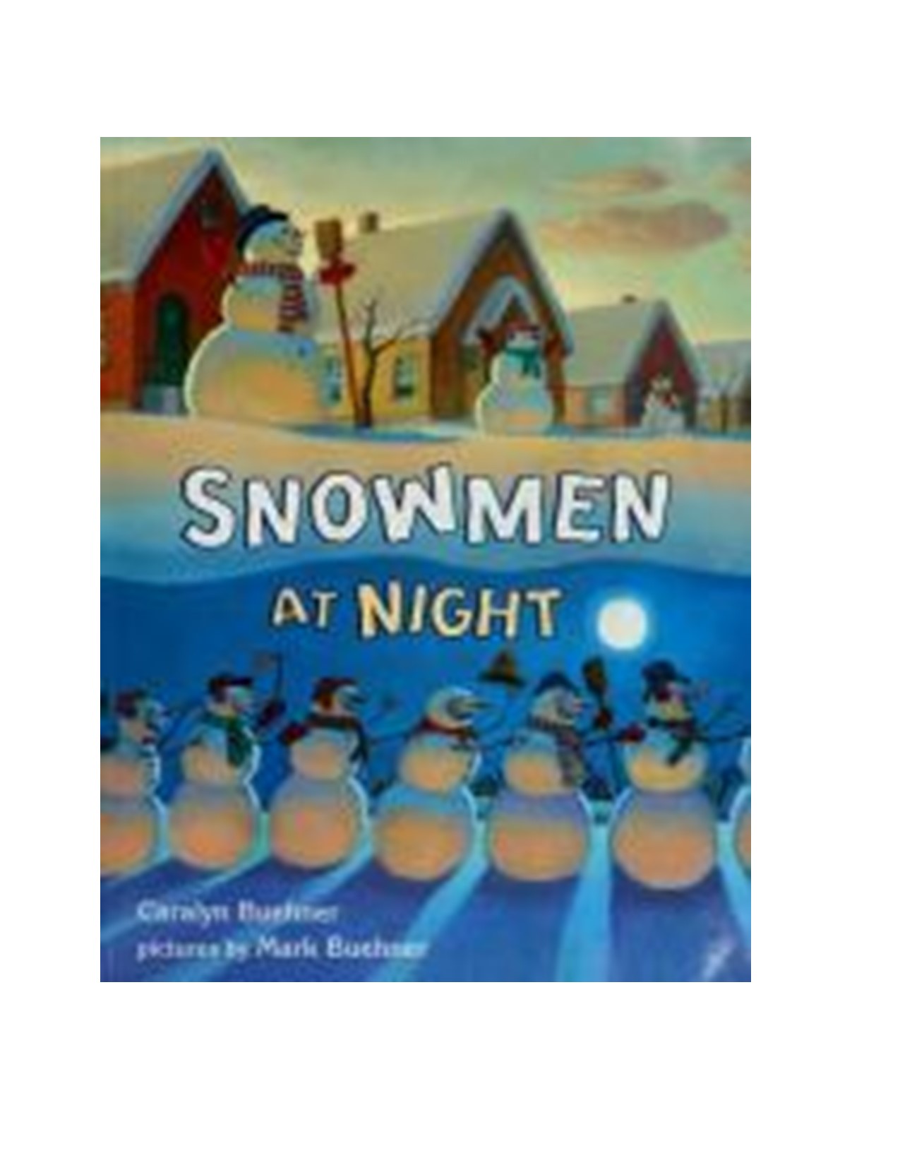 snowmen at night book cover