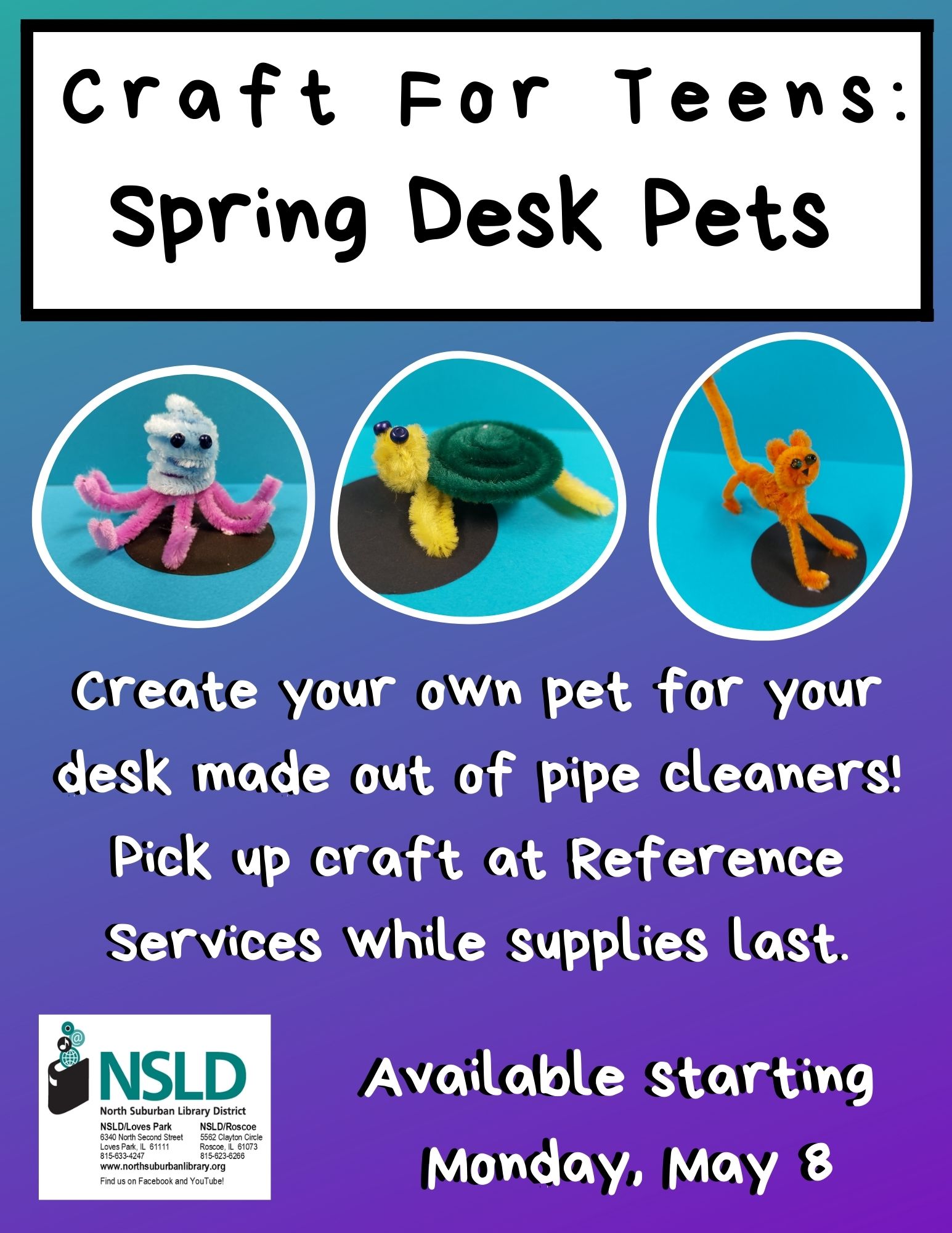 Spring Desk Pets
