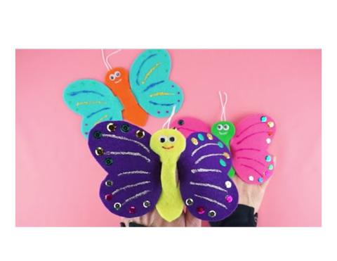 butterfly puppet