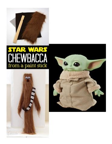 chewbacca and grogu