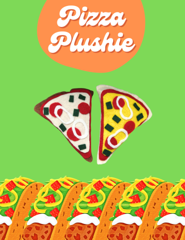 Pizza Plushie