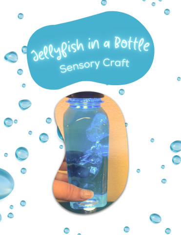 Jellyfish in a Bottle Craft Sign