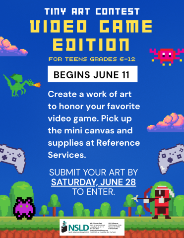 Tiny Art Contest Video Game Edition