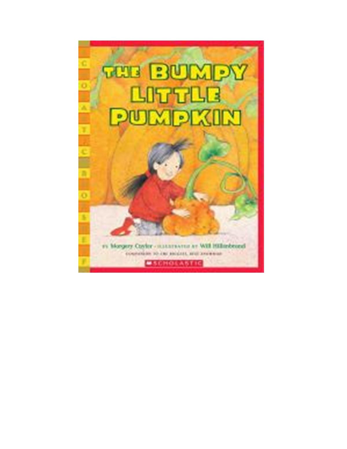 Bumpy Little Pumpkin