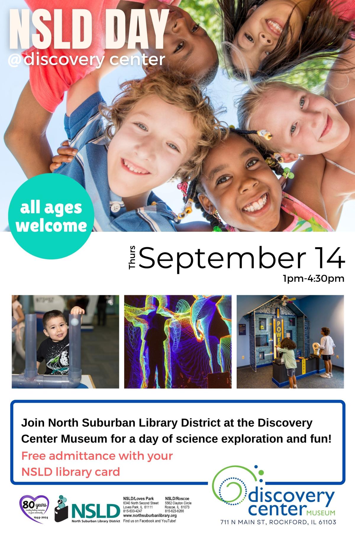 NSLD Day at Discovery Center